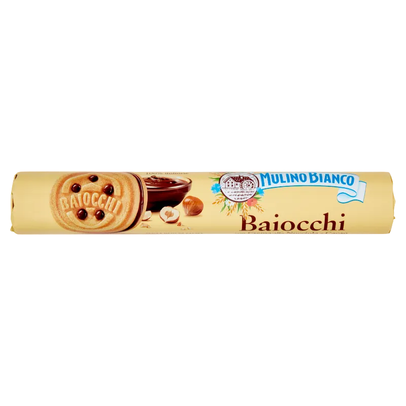Mulino Bianco Baiocchi alla Nocciola Tubo 168 gr