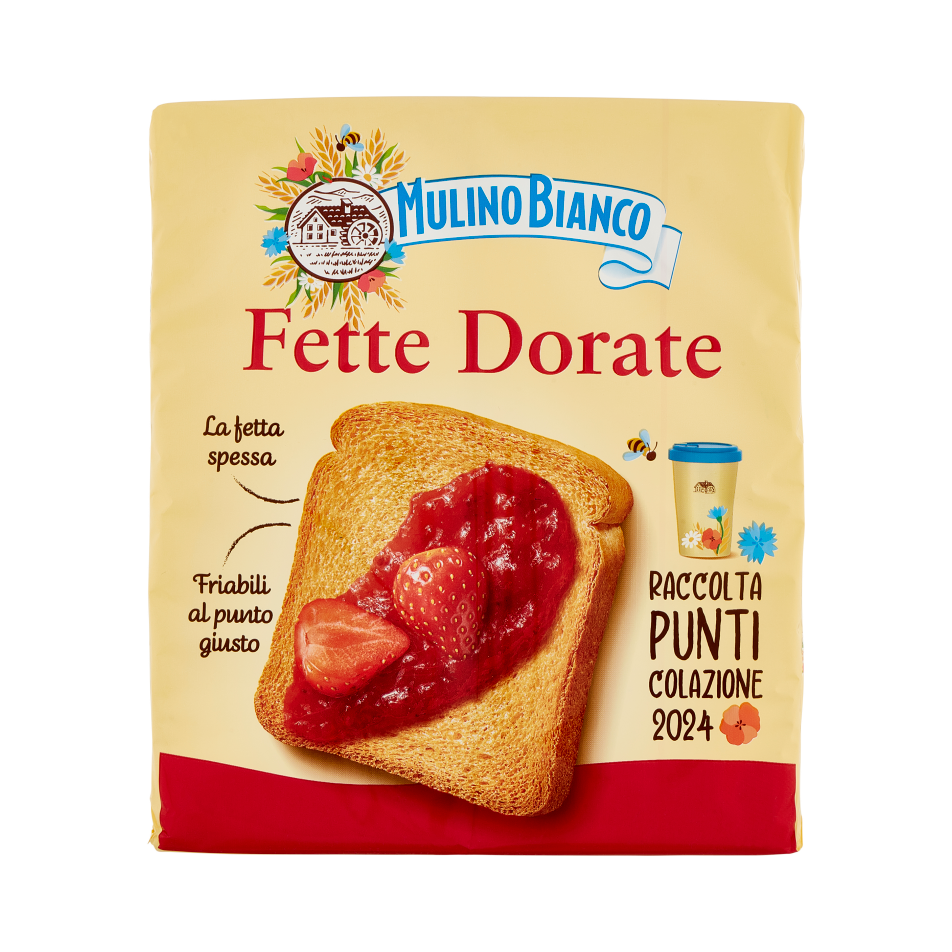 Fette Biscottate Dorate Mulino Bianco – 36 Fette 315g - Broodtteria - Mulino Bianco