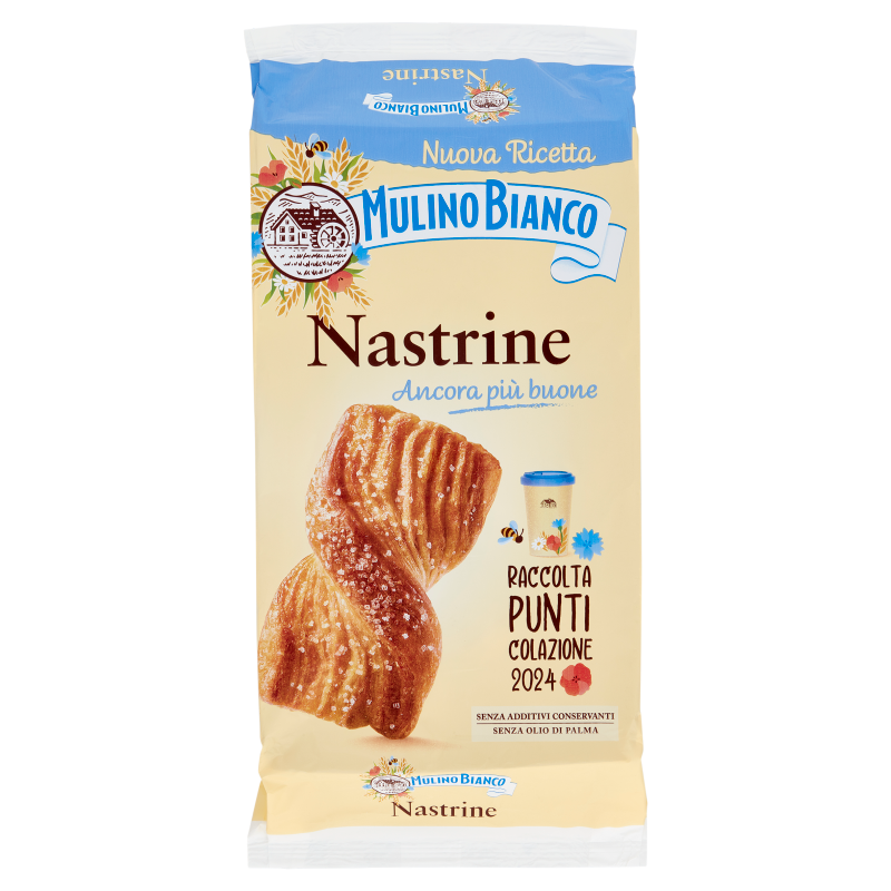 Mulino Bianco Nastrine - 240 gr - Merendine - Mulino Bianco