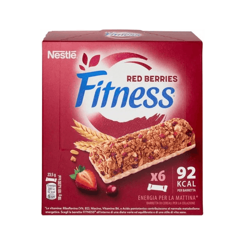 Barrette Nestlé Fitness Red Berries x6 - 141 gr - Koekjes - Nestle