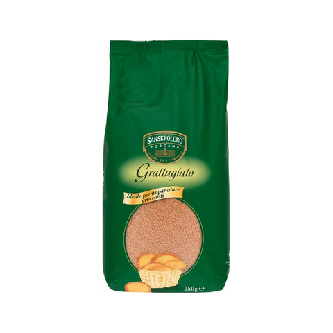 Delverde Pane Grattugiato 750 g, busta verde di grattugiato per impanature croccanti