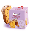 Bauli Il Panettone di Verona 1 kg, panettone senza canditi con uvetta e glassa alle mandorle