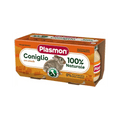 Plasmon Omogeneizzato Coniglio 6-36 Mesi - 2 x 80 gr - Plasmon