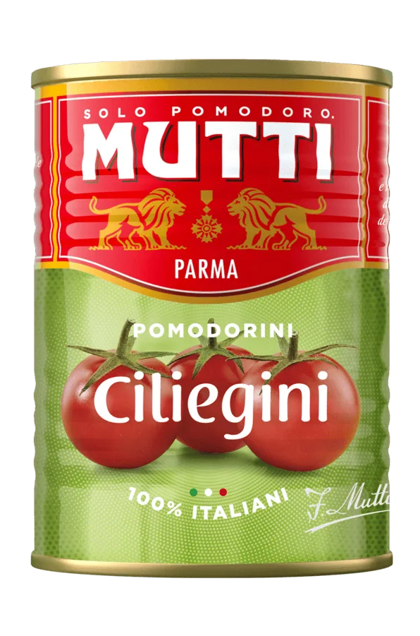 Mutti Pomodorini Ciliegini Rossi 400 gr - Passate e Pomodori in scatola - Mutti