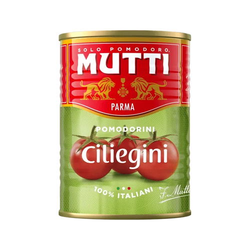 Mutti Pomodorini Ciliegini Rossi 400 gr - Passate e Tomaten in scatola - Mutti