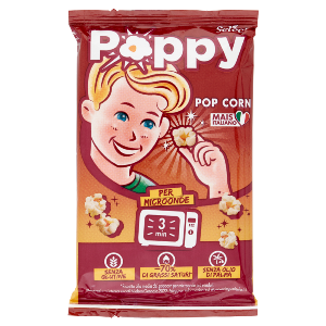 Poppy Mais per Popcorn - 250 gr - Patatine e Snack - Poppy