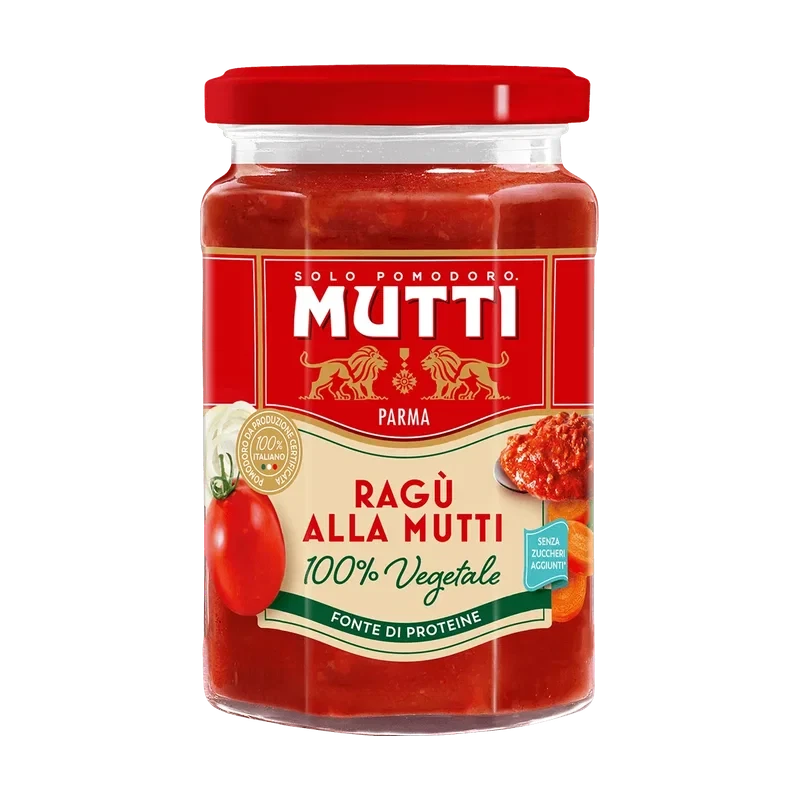 Mutti Ragù Vegetale - 280 gr - Passate e Tomaten in scatola - Mutti