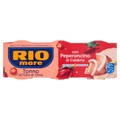 Rio Mare Tonno all'Olio di Oliva con Peperoncino di Calabria 3 x 65 g, astuccio rosso con tre lattine