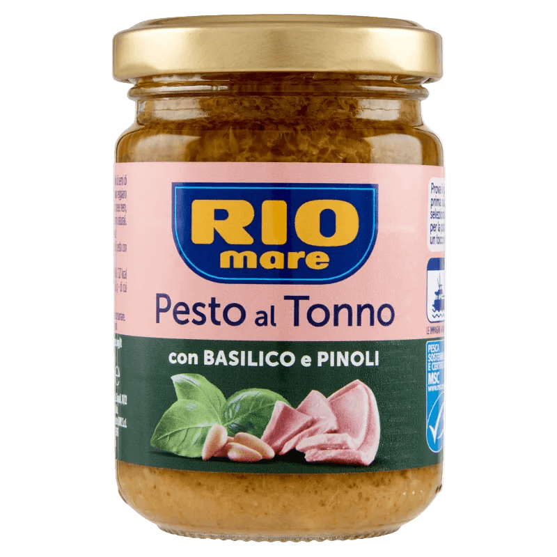 Rio Mare Pesto al Tonno con Basilico e Pinoli 130 g