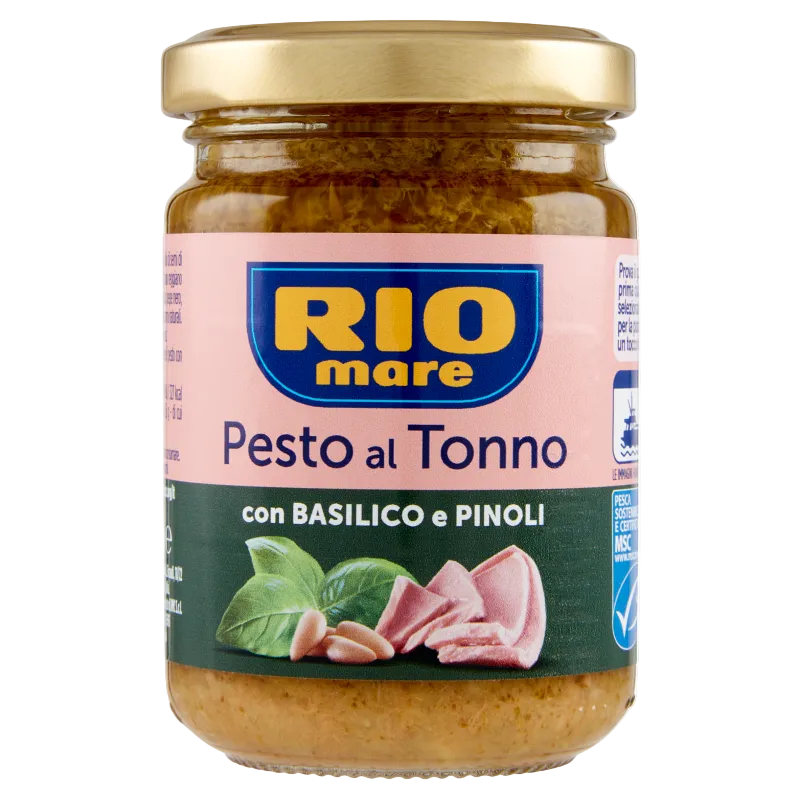 Rio Mare Pesto al Tonno con Basilico e Pinoli 130 g