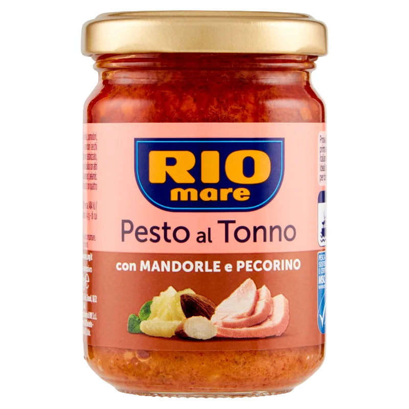 Rio Mare Pesto al Tonno con Mandorle e Pecorino 130 g