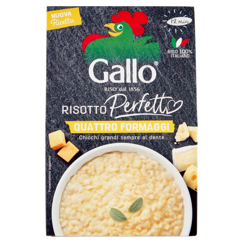 Gallo Risotto ai 4 Formaggi - 175 gr - Risotti pronti - Gallo