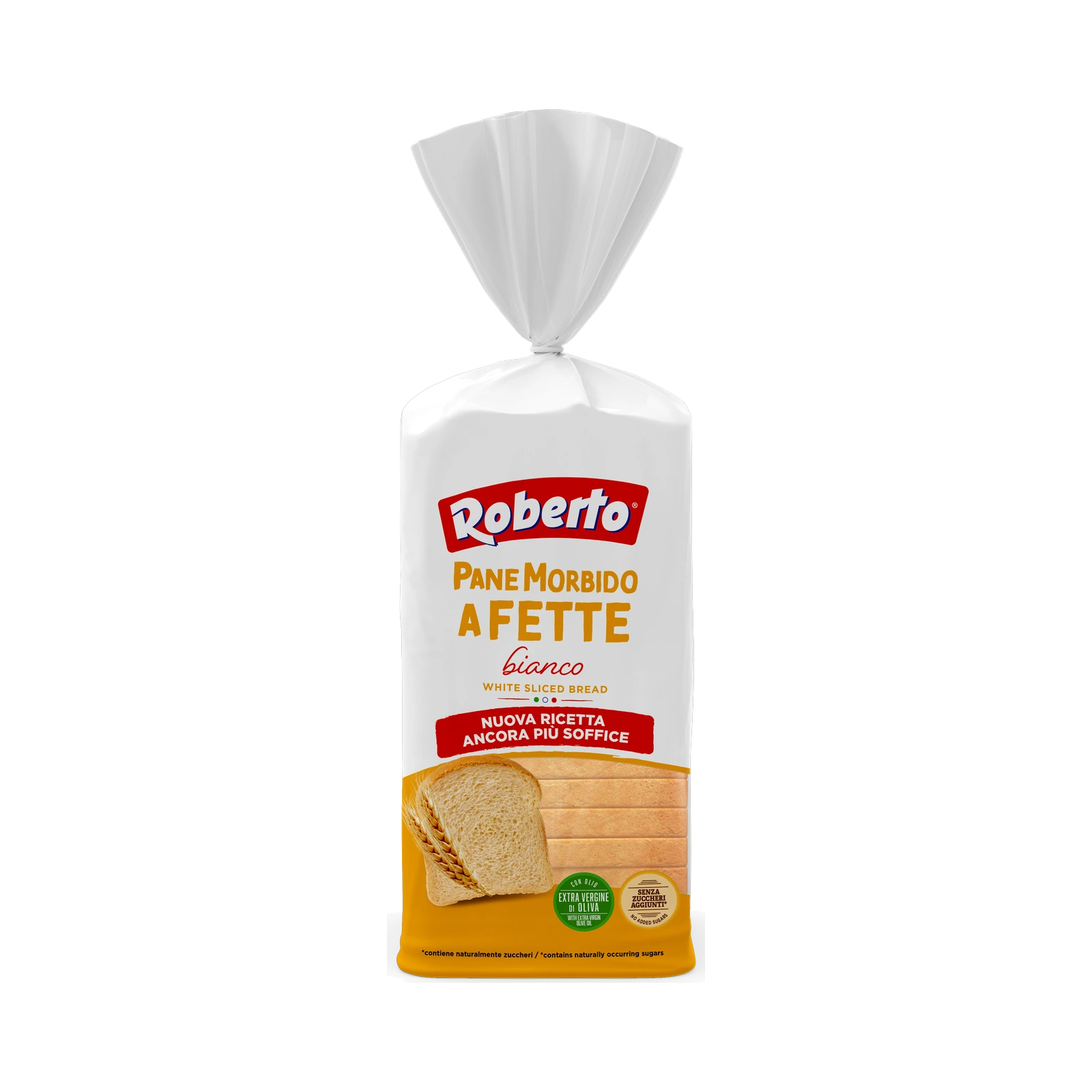 Roberto Pane Morbido a Fette Bianco witbrood 400 g