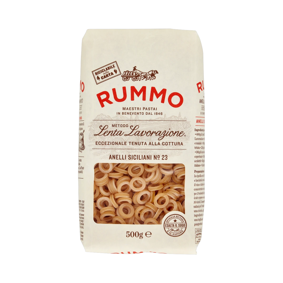 Rummo Anelli Siciliani N°23 500 g
