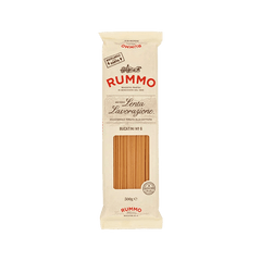 Rummo Bucatini N°6 500 g, pacco avorio con finestra sui bucatini forati