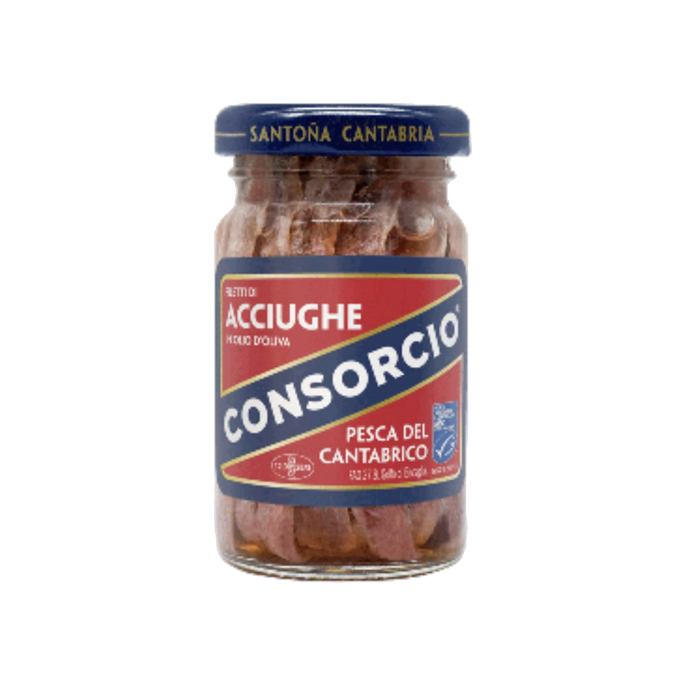Consorcio ansjovisfilets uit de Cantabrische Zee in olijfolie 65 g