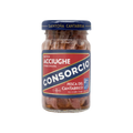 Consorcio Filetti di Acciughe del Cantabrico in Olio di Oliva 65 g, vasetto in vetro con filetti visibili