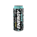 Lemonsoda Energy Icy Breeze 500 ml, lattina in alluminio nera e turchese