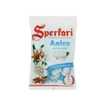 Sperlari Caramelle all'Anice anijssnoepjes 200 g, wit met blauwe zak snoepjes