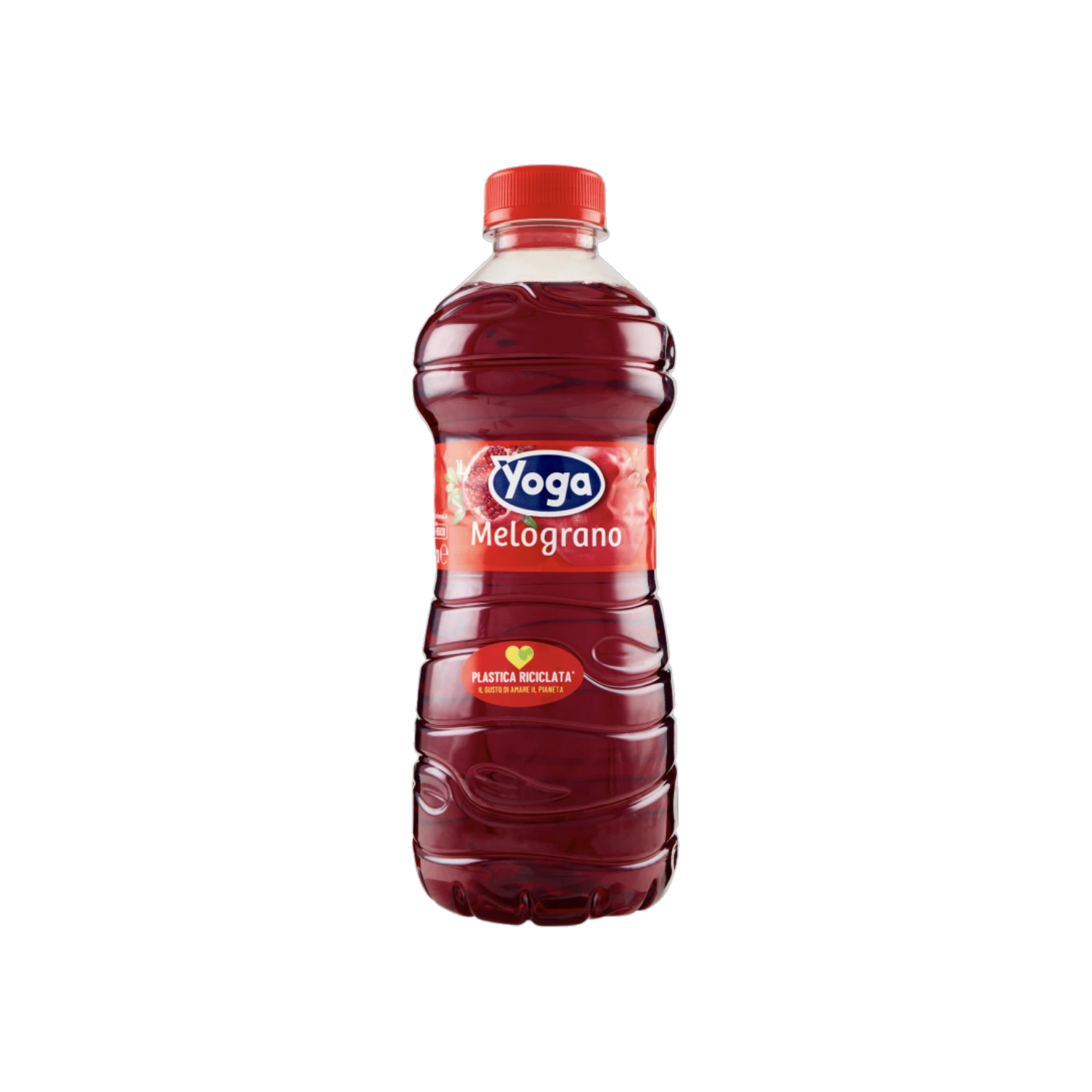Yoga Succo di Frutta Melograno granaatappelsap 1 L, PET fles met robijnrood sap