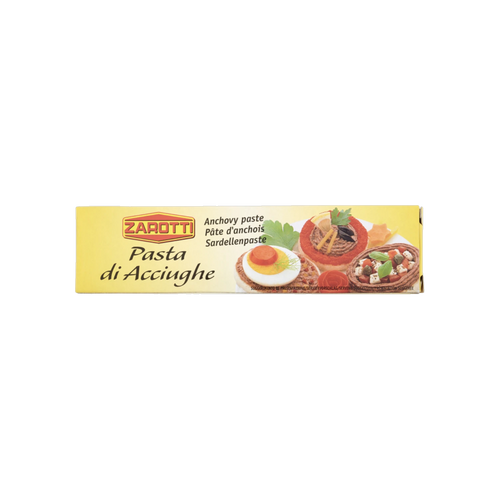 Zarotti Pasta di Acciughe ansjovispasta 60 g, geel doosje met tube