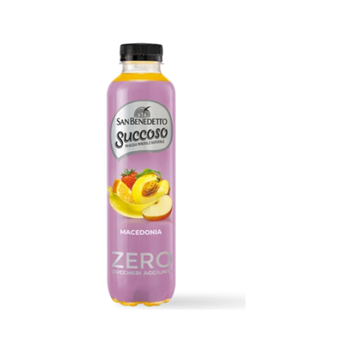 San Benedetto Succoso Macedonia Zero Zuccheri Aggiunti 400 ml - Dranken - San Benedetto