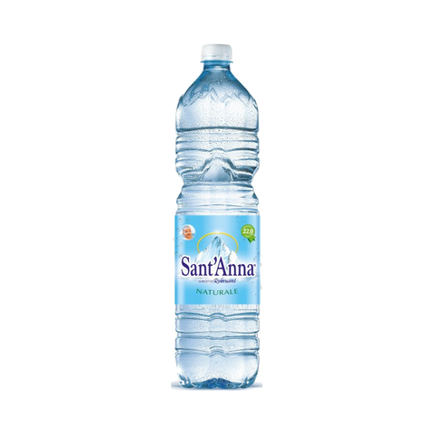 Sant'Anna Acqua Minerale Naturale 1,5 L, bottiglia PET con etichetta azzurra
