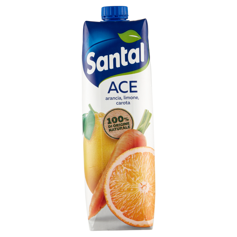 Santal Succo di Frutta ACE (Arancia, Limone e Carota) – 1 L