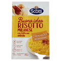 Scotti Risotto alla Milanese con Zafferano - 210 gr - Rijsttti pronti - Scotti