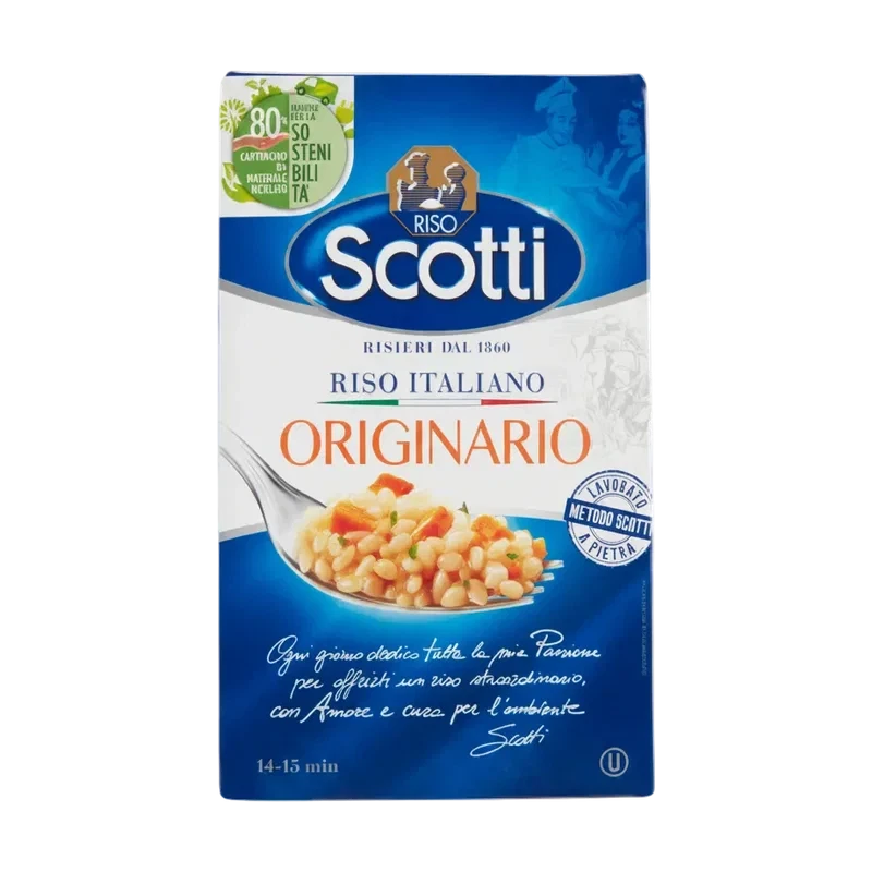 Scotti Riso Originario - 1 kg - Rijsttti pronti - Scotti
