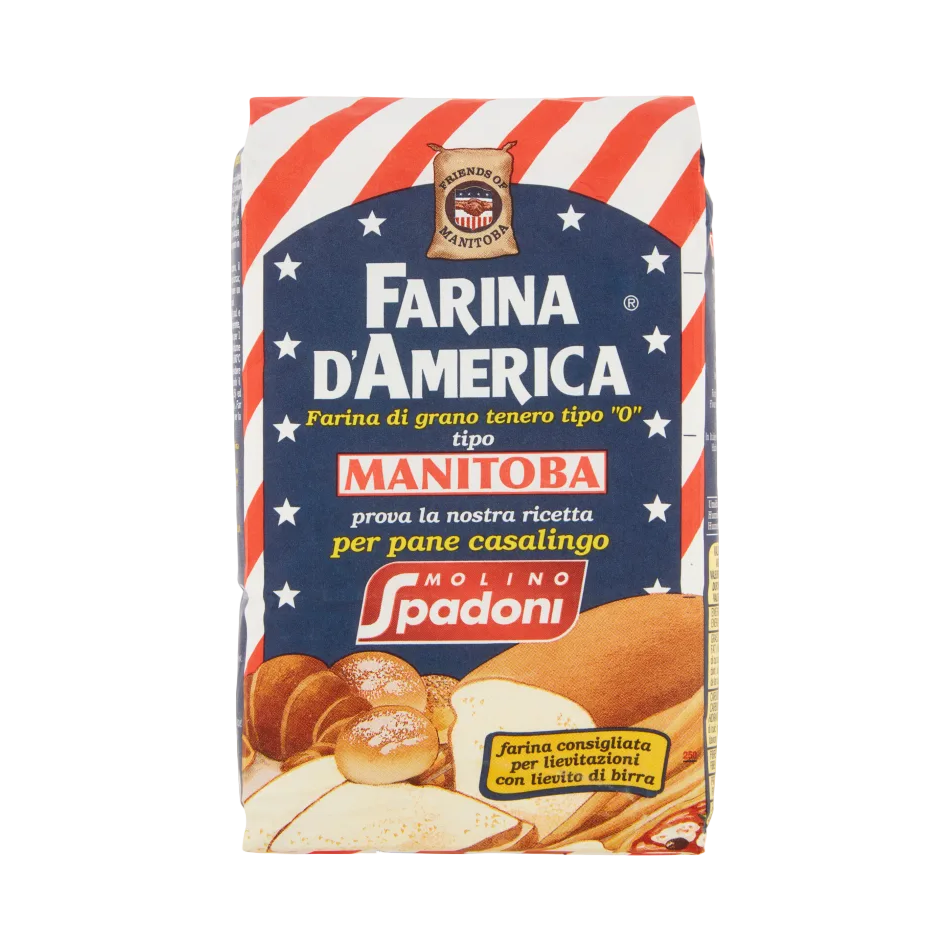 Spadoni Farina Manitoba d'America 1 kg - Spesa da Antonio