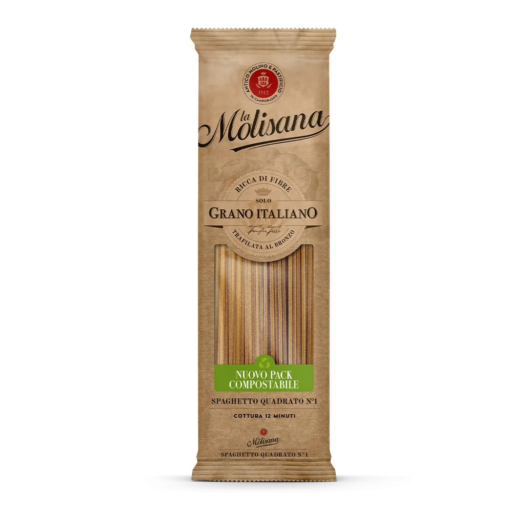 Volkoren Spaghetto Quadrato La Molisana N°1 500g