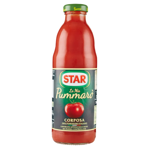 Star La Mia Pummarò gezeefde tomaten corposa 700 g, glazen fles