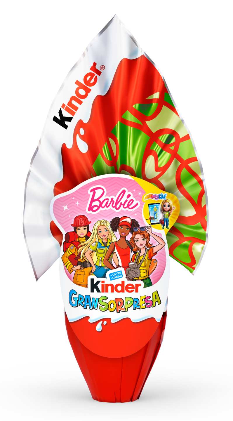 Uovo Kinder Gran Sorpresa Barbie 150 gr -  - Kinder
