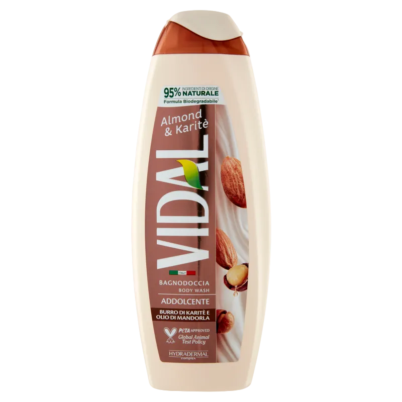 Vidal Bagnoschiuma Almond e Karité 500 ml
