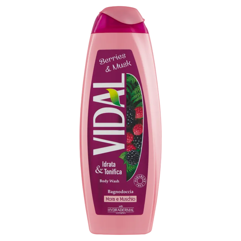 Vidal Bagnoschiuma Mora e Muschio 500 ml