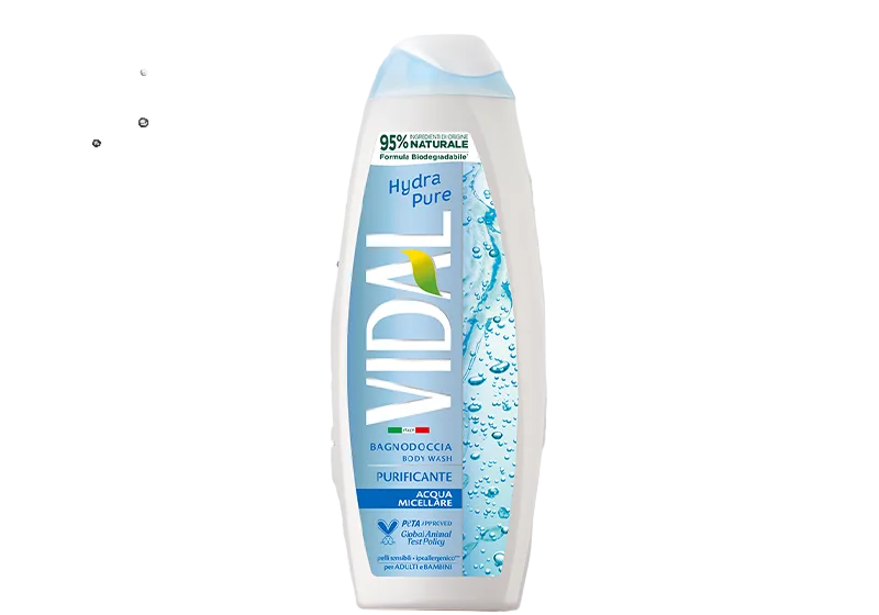 Vidal Bagnoschiuma Hydra Pure 500 ml