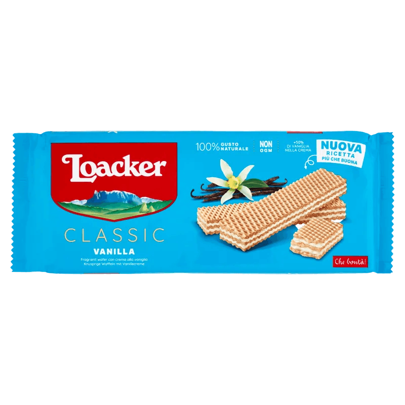 Loacker Wafer Vanille - 175 gr - Koekjes - Loacker