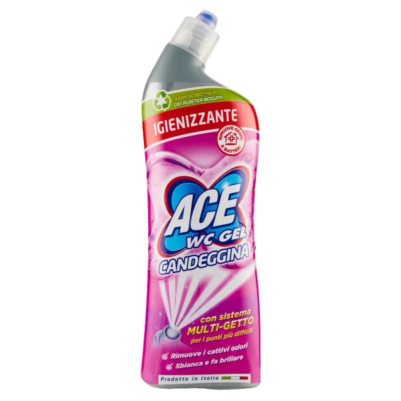 Ace Wc Gel con Candeggina - 700 ml - Cura della casa - Ace