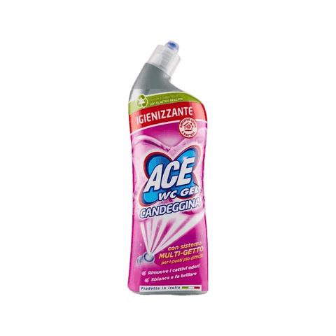 Ace WC Gel con Candeggina 700 ml, gel igienizzante per il water