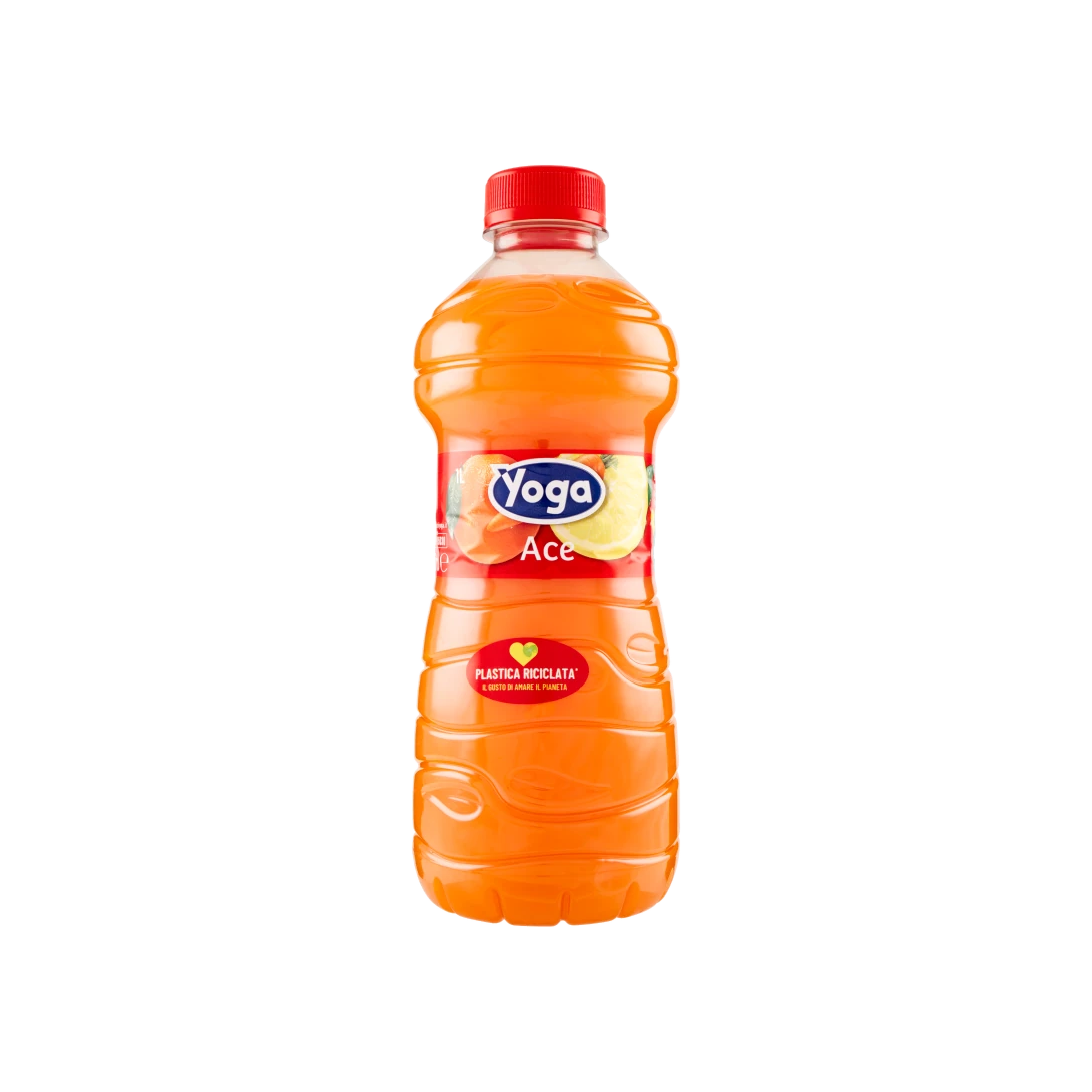Yoga ACE Drank op Basis van Sinaasappel, Wortel en Citroen 30% 1 L
