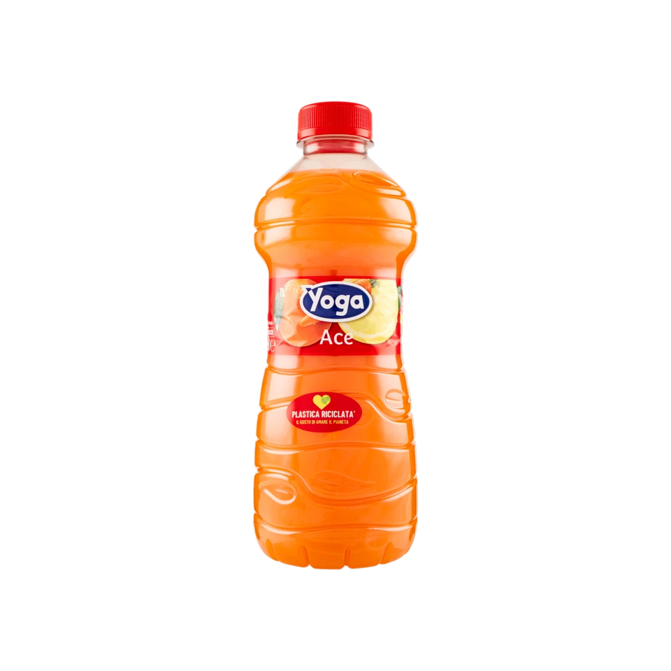 Yoga ACE Bevanda a base di succo di arancia, carota e limone 30% 1 L