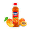 Yoga Abrikoos 1 L, PET fles met oranje abrikozendrank