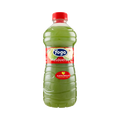 Yoga Groene Appel 1 L, PET fles met felgroene drank